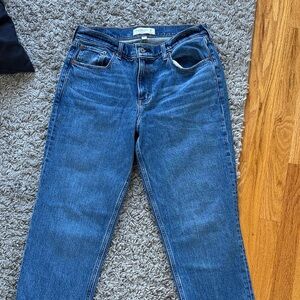 Abercrombie & Fitch Blue Straight Leg Jeans